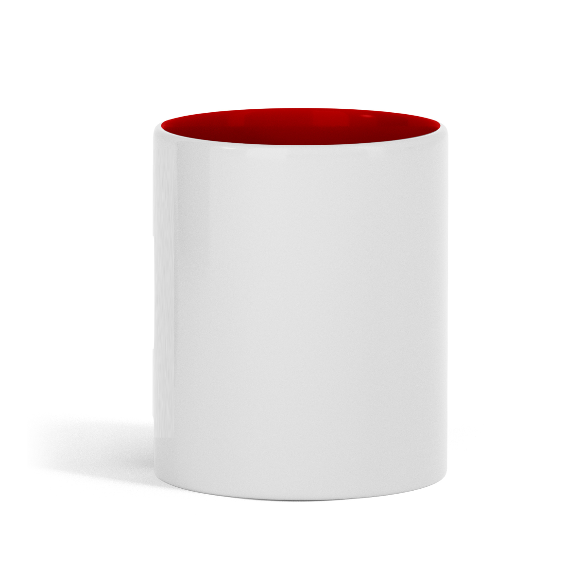 Standard size glossy ceramic mug